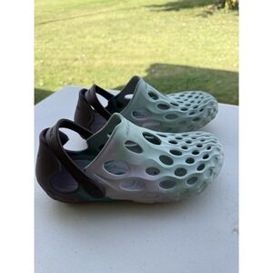 Merrell Hydro Moc Water Sandals Mens Size 6.5 Women 8 Shoes Blue Purple Teal